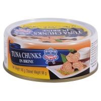 ราคา ซีคราวน์ ทูน่าชนิดก้อนในน้ำเกลือ 140 ก. (8850229102595)