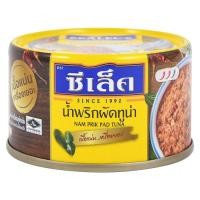 ซีเล็ค ทูน่าปรุงรส สูตรน้ำพริกผัด 95กรัม (Sealect Nam Prik Pad Formula Tuna Prung Rod 95g)