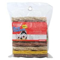 ราคา สลิคกี้ ด็อกชิวส์ หนังบดแท่งเกลียว ขนาด 5 นิ้ว บรรจุ 25 ชิ้น 400 ก. (8850238017118)