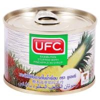 ราคา ยูเอฟซี เงาะสอดไส้สับปะรดในน้ำเชื่อม 170 ก. (8850025123213)