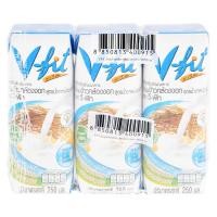ราคา วีฟิท น้ำนมข้าวกล้อง สูตรน้ำตาลน้อย ขนาด 250 มล. แพ็ค 3 กล่อง (8850813400915)