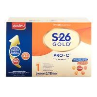 ราคา เอส-26 โกลด์ เอส เอ็ม เอ โปร-ซี นมผงดัดแปลงสำหรับเด็กทารก สำหรับอายุแรกเกิดถึง อายุ 1 ปี 2750 ก. (8850011061086)