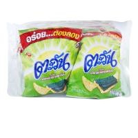 ราคา ตะวัน ขนมอบกรอบ รสสาหร่ายทรงเครื่อง 14 ก. แพ็ค 12 (8850718707706)