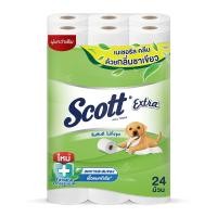 ราคา สก๊อตต์ เอ็กซ์ตร้า กระดาษชำระ เนเชอรัล คลีน แพ็ค 24 (8888336023144)