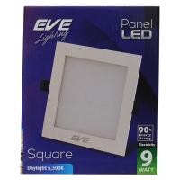 EVE อีฟ โคมดาวน์ไลท์ Panel LED DAYLIGHT รุ่น Square 9 วัตต์ แสงขาว
