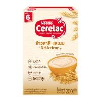 ราคา ซีรีแล็ค อินแฟนท์ อาหารเสริมธัญพืช สูตรเริ่มต้น ข้าวสาลี และนม 200 ก. (9556001132536)