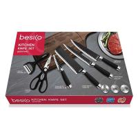Besico เบสิโค ชุดมีดทำครัวอเนกประสงค์ 6 ชิ้น รุ่น YF-001