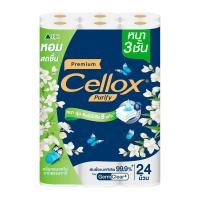 ราคา เซลล็อกซ์ พรีเมี่ยม กระดาษทิชชู่แบบม้วน กลิ่นโบทานิส 24 ม้วน (8850046339150)