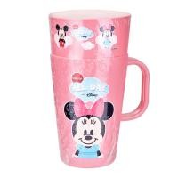 ราคา เบสิโค แก้วมัคทรงสูง+ถ้วยขนม ลายมินนี่เมาส์ (8856146023739)