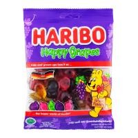 ราคา ฮาริโบ้ แฮปปี้ เกรป เยลลี่รูปองุ่น กลิ่นองุ่น 160 ก. (8691216099715)