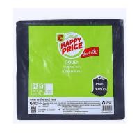 ราคา บิ๊กซี แฮปปี้ ไพรซ์ ถุงขยะแบบมาตรฐาน เนื้อหนาพิเศษ ขนาด 24x28 นิ้ว 20 ใบ สีดำ (8851079005159)