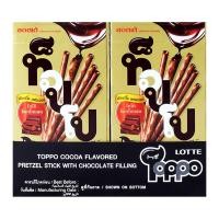 ราคา ลอตเต้ ท็อปโป เพรทเซลแบบแท่งรสโกโก้สอดไส้ช็อกโกแลต 40 ก. แพ็ค 10 (8852008510508)