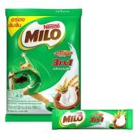 ราคา ไมโล แอคทิฟ-โก เครื่องดื่มรสช็อกโกแลตมอลต์ปรุงสำเร็จ 3อิน1 ขนาด 23 ก. แพ็ค 5 (8850127009521)