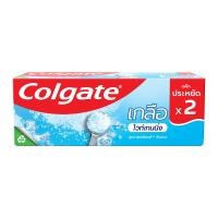 ราคา คอลเกต ยาสีฟัน เกลือ สูตรไวท์เทนนิ่ง 150 ก. แพ็ค 2 (8850006951415)