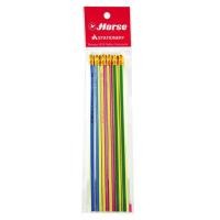 ราคา ตราม้า ดินสอไม้ HB ลายริ้ว รุ่น H-2547 แพ็ค 6 แท่ง (8851553207659)