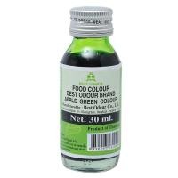 เบสท์ โอเดอร์ สีผสมอาหาร สีเขียวแอปเปิล 30มล. (Best Odour Apple Green Colour Food Colour 30ml)
