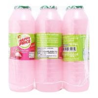 ราคา บิ๊กซี แฮปปี้ ไพรซ์ น้ำลิ้นจี่ 25% 180 มล. แพ็ค 6 (8850624135976)