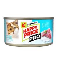 ราคา บิ๊กซี แฮปปี้ ไพรซ์ โปร อาหารแมวกระป๋อง แบบเปียก รสปลาทูน่าในแอสปิค 185 ก.