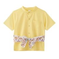 ราคา เบสิโค เซตชุดไทยและกางเกงโจงกระเบนสำหรับเด็กผู้ชาย รุ่น FMMX2402LB12R สีเหลือง (2000008001106)