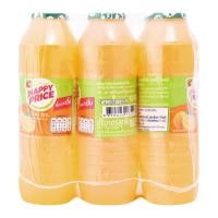 ราคา บิ๊กซี แฮปปี้ ไพรซ์ น้ำส้ม 25% 180 มล. แพ็ค 6 (8850624135914)