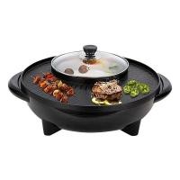 ราคา สมาร์ทโฮม เตาย่างบาร์บีคิวและหม้อสุกี้ รุ่น SM-EG1602 (8859110102157)
