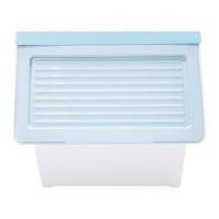 ราคา เบสิโค กล่องพลาสติกฝาสไลด์ รุ่น 8221 ขนาด L สีฟ้า (8851370804130)