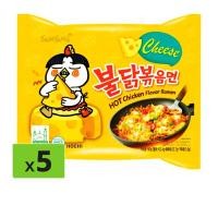 ราคา ซัมยัง ฮ็อตชิคเค่น ราเม็ง ชีส เฟลเวอร์ ราเม็งกึ่งสำเร็จรูปแบบแห้งรสไก่กลิ่นชีสสูตรเผ็ด 140 ก. x 5 ชิ้น (8801073141780)