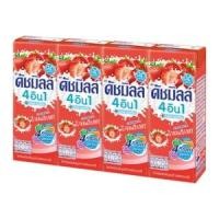 ราคา ดัชมิลล์ 4 อิน 1 ไมโคร แอคทีฟ โยเกิร์ตพร้อมดื่มยูเอชที รสสตรอว์เบอร์รี่ 165 มล. x 4 ชิ้น (8851717049019)
