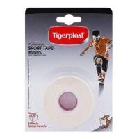 ราคา ไทเกอร์พล๊าส สปอร์ตเทป เทปผ้าพันยึดข้อต่อ สีขาว 25 มม. x 9 ม. (8850672530716)