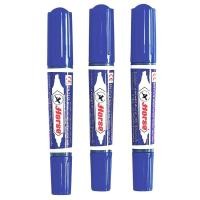 ราคา ตราม้า เครื่องเขียนปากกาเคมี 2 หัว สีน้ำเงิน 3 แท่ง (8851552201450)