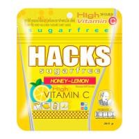ราคา แฮ็คส์ ลูกอมชูการ์ฟรี รสฮันนี่เลมอน 20.5 ก. (8850277001512)