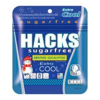 ราคา แฮ็คส์ ลูกอมชูการ์ฟรี เมนทอล 20.5 ก. (8850277001611)