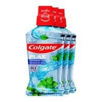 ราคา คอลเกต พลักซ์ น้ำยาบ้วนปาก สูตรเปปเปอร์มินท์ เฟรช 500 มล. แพ็ค 3 (8850006919101)