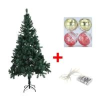 ราคา ซื้อต้นคริสต์มาส รุ่นไพเนอร่า ขนาด 6 ฟุต พร้อมลูกบอลตกแต่ง (4 ชิ้น/ชุด) และสายไฟตกแต่ง LED รุ่นทีดับบลิวบี ราคาพิเศษ! (5104_HDI_23001638_35684_BF)