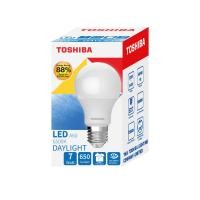 ราคา TOSHIBA FT-LED-A60-065 หลอดไฟ LED A60 7 วัตต์ แสงเดย์ไลท์ E27 (56521)
