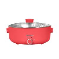 ราคา Newwave REP-1004 กระทะไฟฟ้าชนิดก้นตื้น สีแดง (57751)