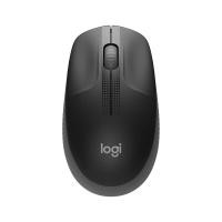 ราคา Logitech M190 Full-sizeเม้าส์ไร้สาย Wireless 2.4GHz สีชาโคล (54702)