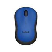 ราคา Logitech M221 เม้าส์ไร้สาย ไร้เสียง Wireless 2.4GHz สีน้ำเงิน (54706)