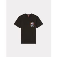 ราคา 'KENZO Drawn Varsity' embroidered slim T-shirt - Kenzo (FE55TS2714SG.99J)