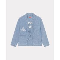 ราคา 'KENZO by Verdy' embroidered kimono in japanese denim - Kenzo (FE55DM1426H4.DT)