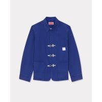 ราคา KENZO Elephant Flag' relaxed workwear jacket in japanese denim - Kenzo (FE55DV1099OF.75)