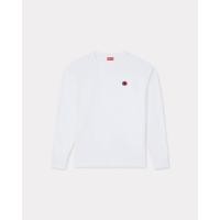 ราคา 'Boke Flower' embroidered long sleeve T-shirt - Kenzo (FE65TS4764SG.02)