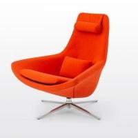 ราคา modernform โซฟา METROPOLITAN CHAIR รุ่น X08 ขาอะลู หุ้มผ้าสีส้มแดง (11378499144)