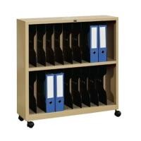 ราคา ชั้นเหล็กวางแฟ้มตั้ง ล้อเลื่อน 20 ช่อง รุ่น S-366