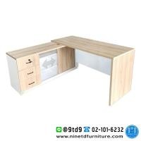 ราคา โต๊ะทำงานตัวแอล WL150-1