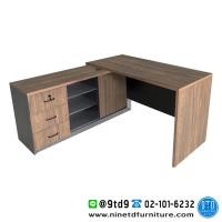 ราคา โต๊ะทำงานตัวแอล WL180-1