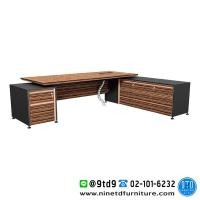 ราคา ชุดโต๊ะทำงานผู้บริหาร ตู้แอลขวา ZRD-2920R