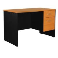ราคา โต๊ะทำงาน 1.20 M. 2 ลิ้นชักขวา รุ่น MDK-1202