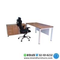 ราคา โต๊ะทำงานโล่งขาเหล็ก GZ-50-2 ขนาด 120/180 CM