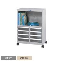 ราคา ตู้เก็บเอกสารแบบมีล้อ ด้านบนช่องวางหนังสือ ด้านล่าง 8 ลิ้นชักใหญ่ SD-402